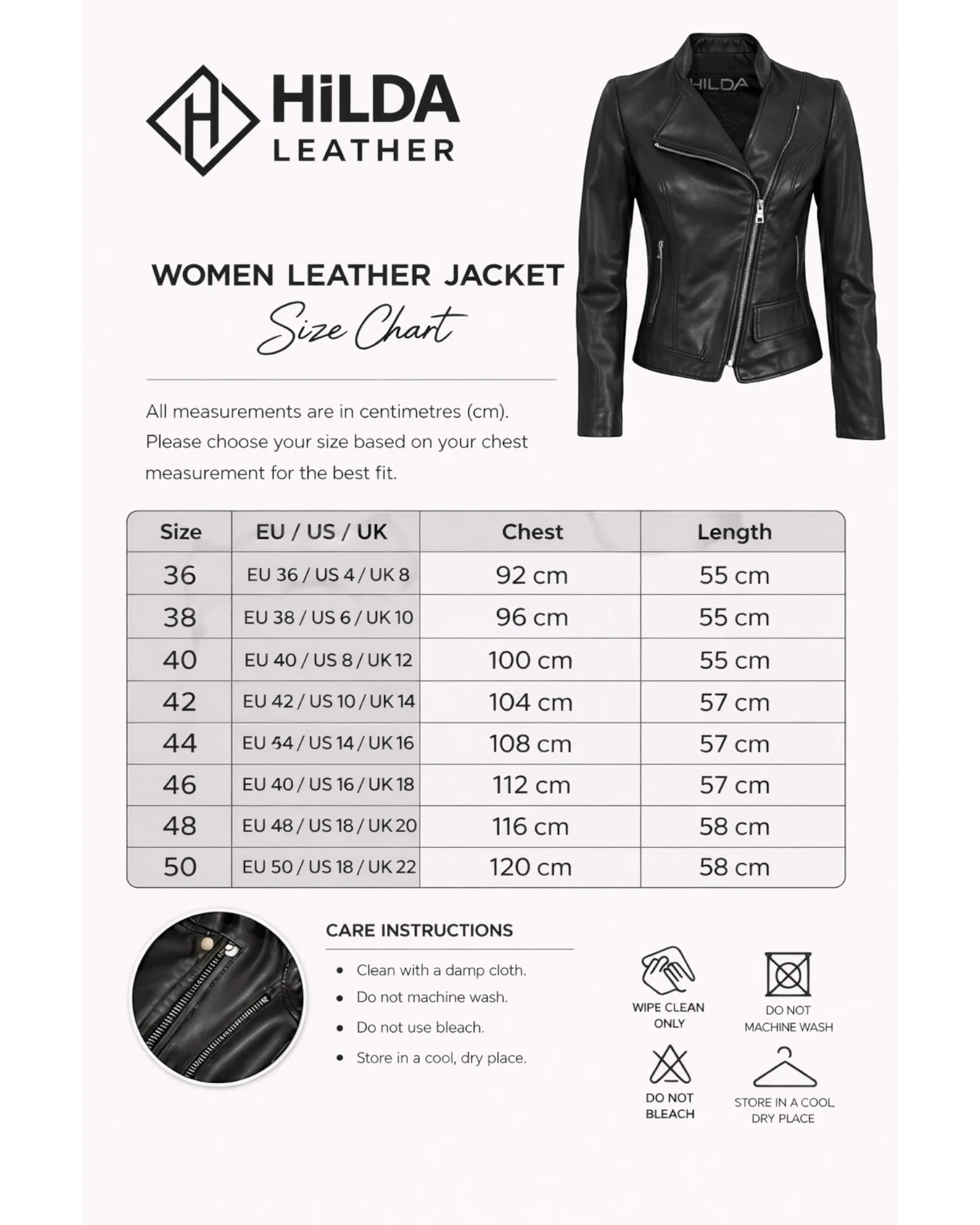 Black Genuine Leather Women's Jacket Magnet Collar Detailed Love.