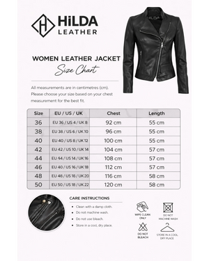 Black Genuine Leather Women's Jacket Magnet Collar Detailed Love.